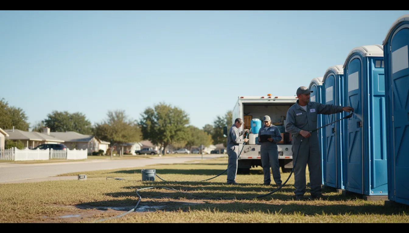 Long-Term Portable Toilet Rental in Montrose, AR near me